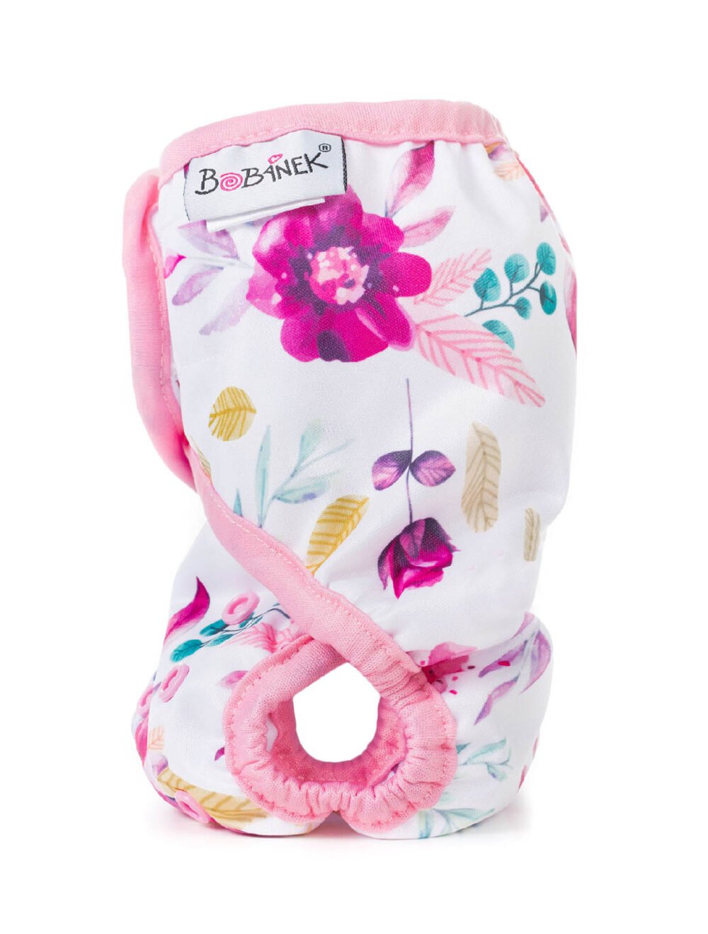 Vrchné nohavičky suchý zips - Ružové kvety - Image 2
