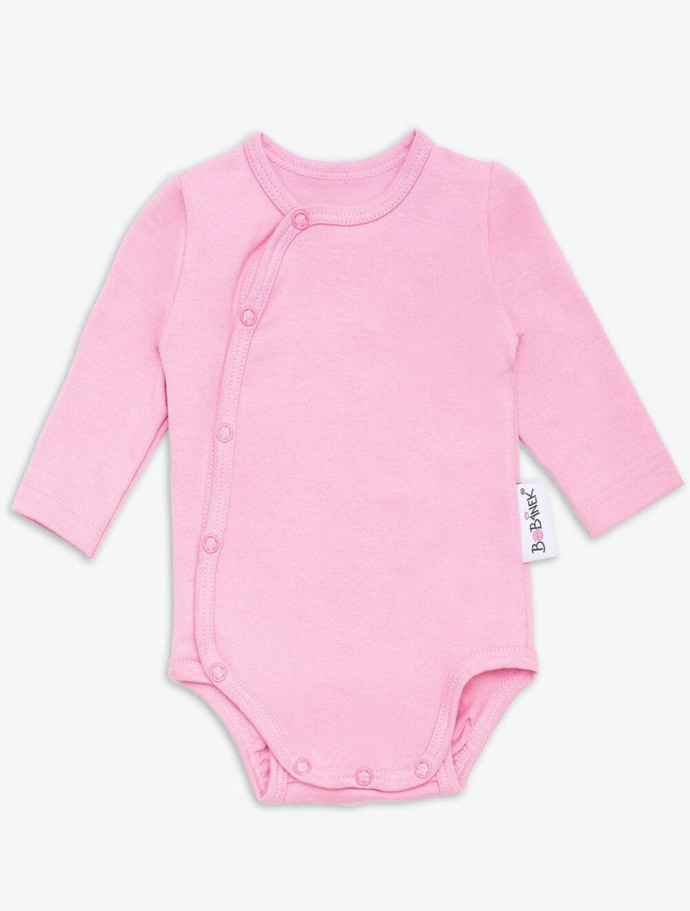 Zavinovacie body dlhý rukáv - Ružová - Image 3