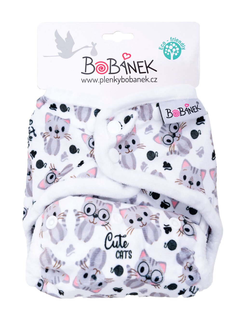Vrchné nohavičky extra jemné patentky - Cute cats