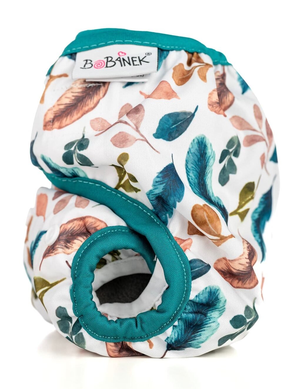 Vrchné nohavičky suchý zips - Biele pierka - Image 2