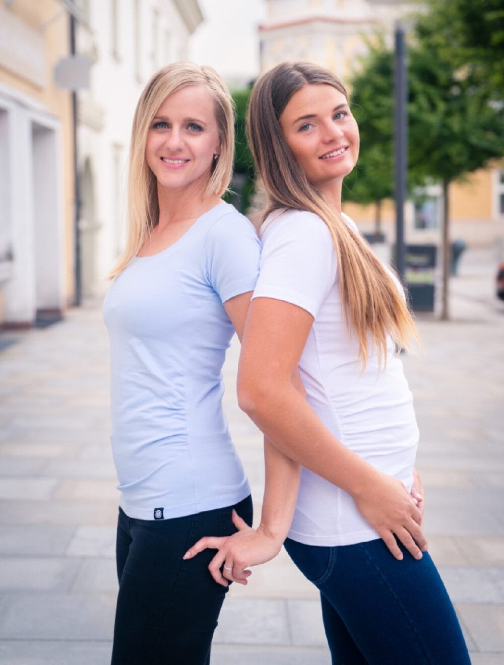 Dámske tričko UniFit krátky rukáv - Biele - Image 5