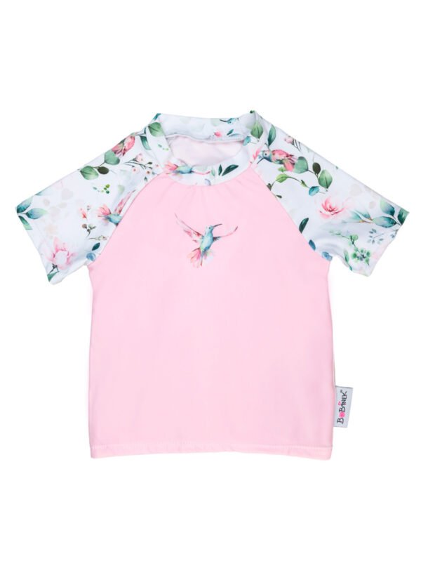 Detské UV tričko do vody - Kolibríky - 2-4 roky